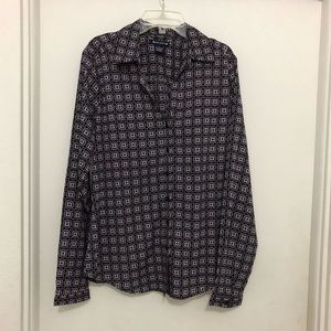ARCHITECT SIZE L BUTTON DOWN BLOUSE FOR BUSINESS
